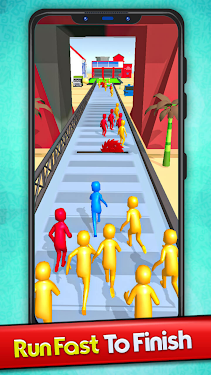 #3. Slap and Rush Hit Run Race 3D (Android) By: PDF Okuyucu