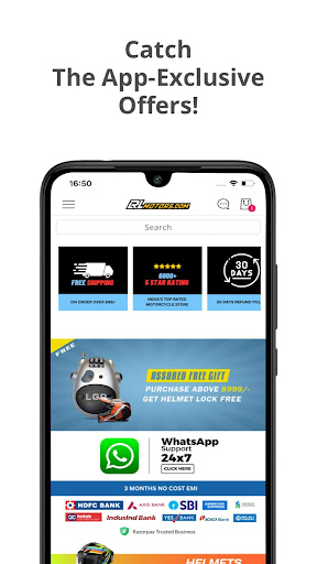 Android application LRL Motors screenshort