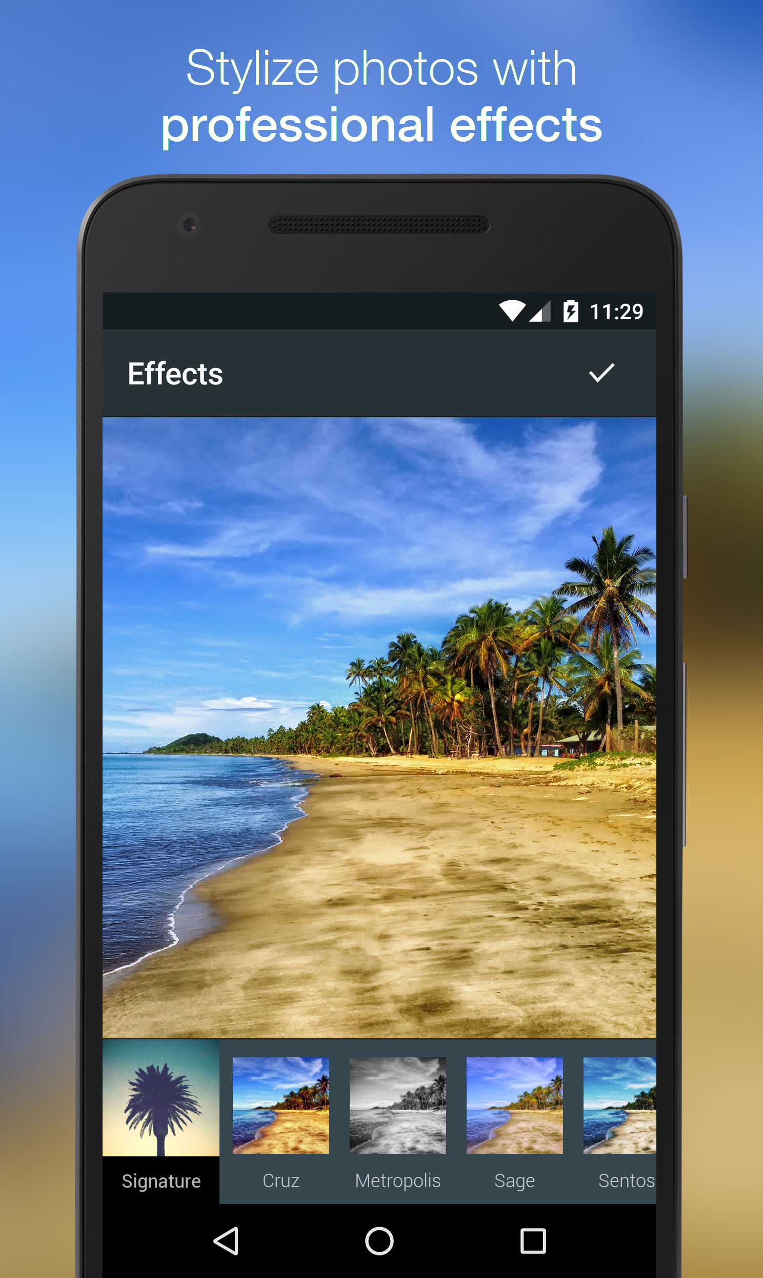 Android application Photo Editor & Collage Maker screenshort