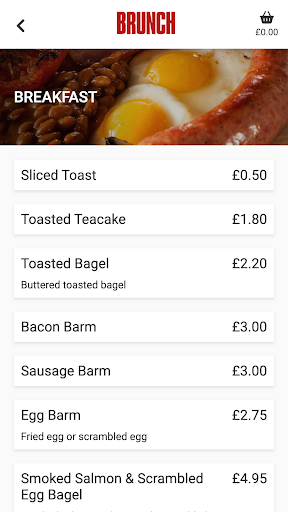 My Brunch Screen 2