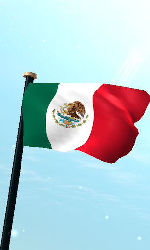 Android application Mexico Flag 3D Live Wallpaper screenshort