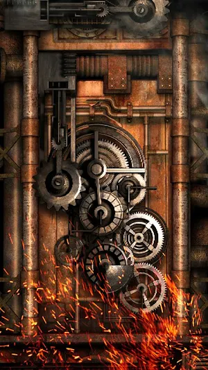 Steampunk Live Wallpaper Gears