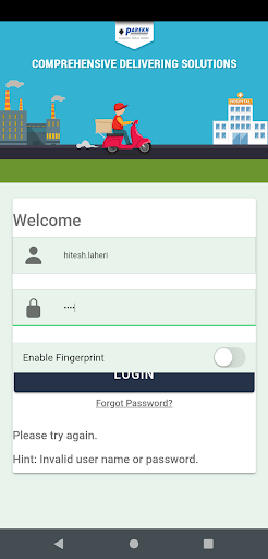 Android application Camp screenshort