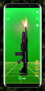 Gun & Lightsaber 3D Idle