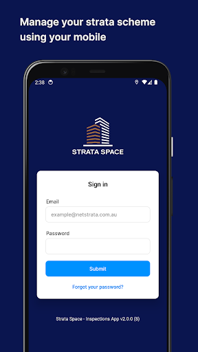 Android application Strata Space Next screenshort