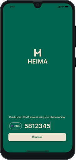 Android application HEIMA - For your family screenshort