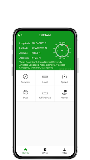 Android application EYOOWAY-GPS&Marker&OfflineMap screenshort