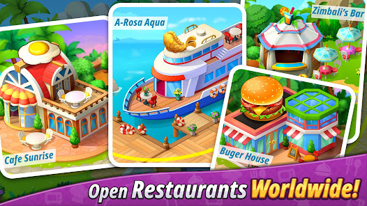 Cooking Super Star Tasty City MOD APK 3.6 (Free Shopping) Android