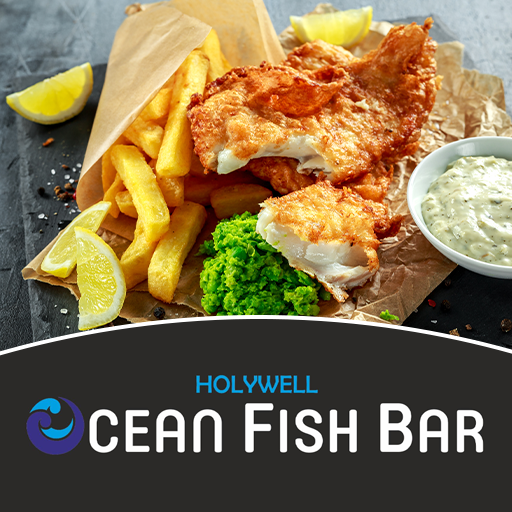 Ocean Fish Bar Holywell logo