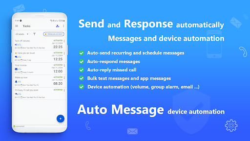 AUTO MESSAGE send response sms - Communication - apps