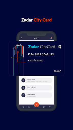 Android application SmartCity Zadar screenshort