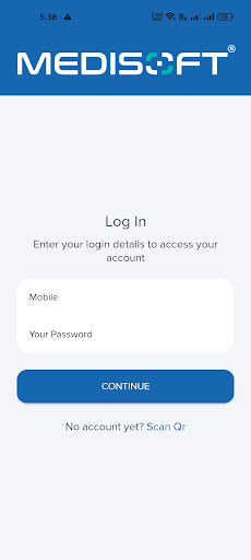 Android application MEDISOFT C ( CUSTOMER ) screenshort