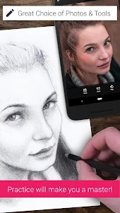 Practice Drawing: Portraits an