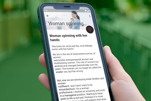 Praise of a Virtuous Woman Screen 3