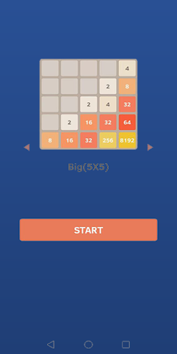 Android application Cube 2048 screenshort