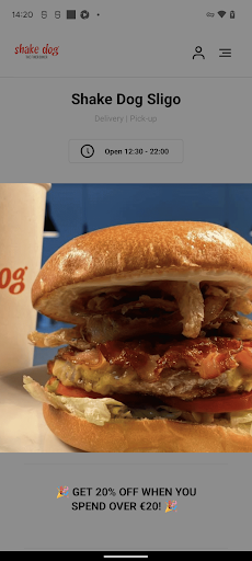 Android application Shake Dog Sligo screenshort