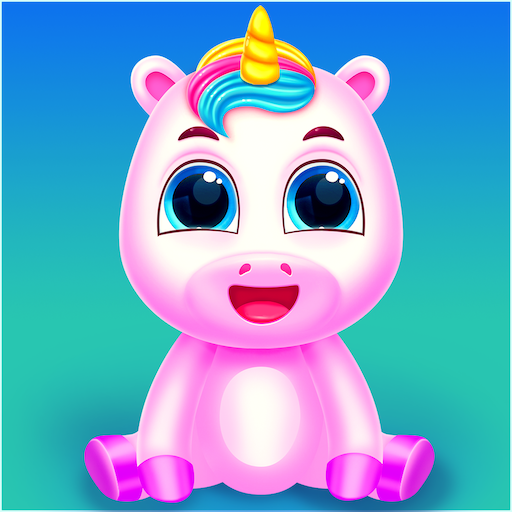 My unicorn babysitter daycare logo