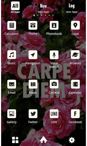 Flower Theme-Carpe Diem- Screen 3