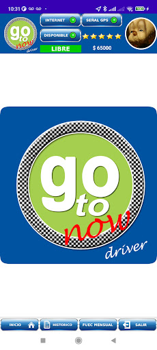 Android application Gotonow Conductor screenshort