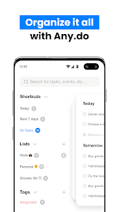 Any.do – To do list & Calendar v5.15.3.0 MOD APK (Premium/Unlocked) Free For Android 1