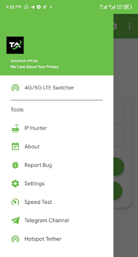 TechAfresh VPN Lite Screen 3