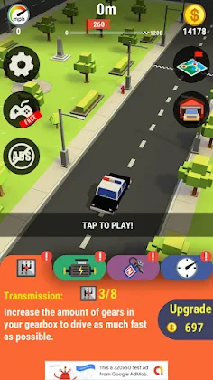 Crashy Cops 3D - Screenshot 1