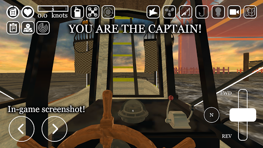 Boat Game 🎣 - Ship & Fishing Simulator uCaptain ⛵ apkmartins screenshots 1