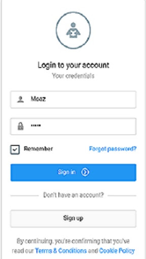 Android application Csmd Attendance screenshort