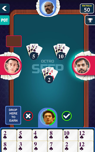 Seep by Octro - Sweep Card Game Online  screenshots 1