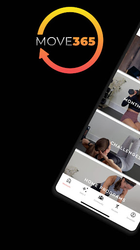 Android application Move 365 screenshort