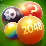 😮 2048 Balls Merge Game icon