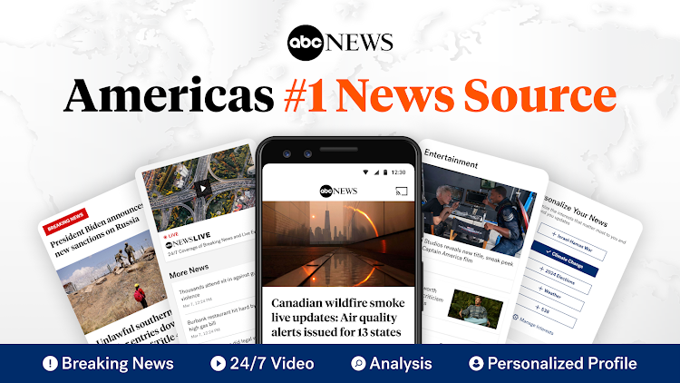 ABC News: Breaking News Live - New - (Android)