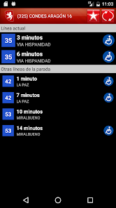 Captura 2 Zaragoza Rutas android