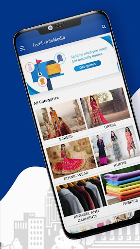 Android application Textile Infomedia - B2B Portal screenshort