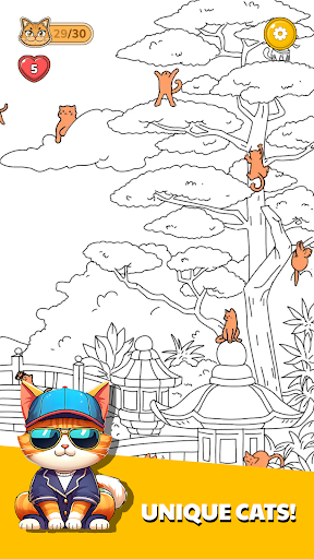 Find The Cat - Spot It! Capture d'Écran de l'Application Android 5