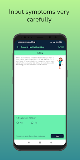 Human Disease Checker with AI Screen 3