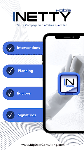 Android application iNetty Mobile screenshort