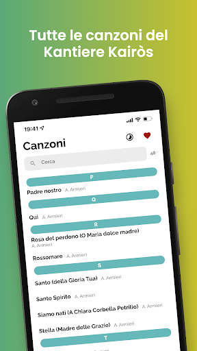 Android application Kantiere Kairos screenshort