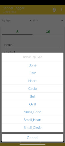 Kennel Tag Machine Screen 3