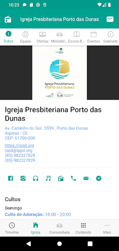 Presbiteriana Porto das Dunas Screen 3