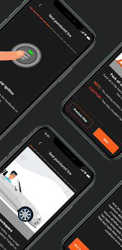 Tire Mobility Kit-Instruction Screen 2