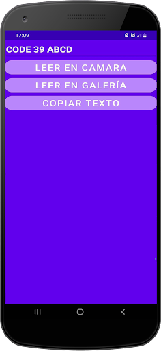 Escáner qr y barras Screen 3