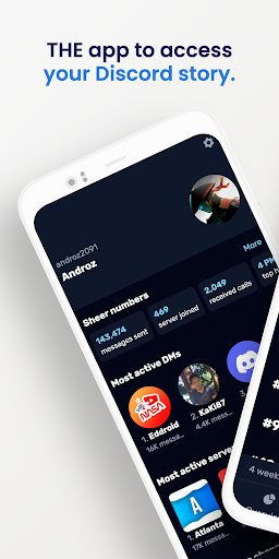 Android application Dumpus - Stats for Discord screenshort