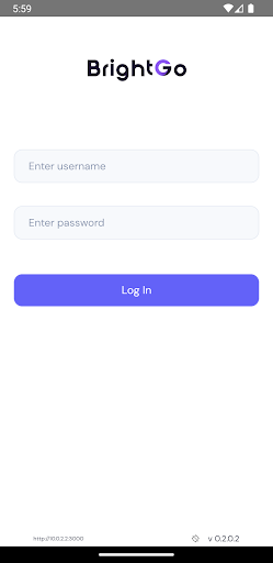 Android application BrightGo screenshort