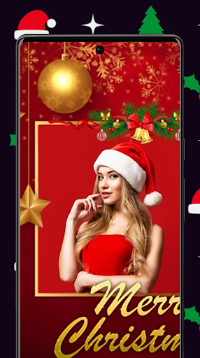 Christmas Photo Frames Editor Screen 2