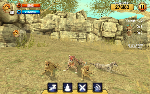 Wild Cheetah Sim 3D screenshots 13