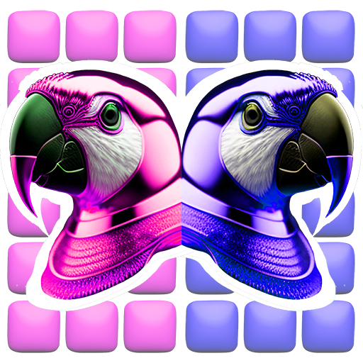 Match Pairs - Two Parrots 7.7 Icon
