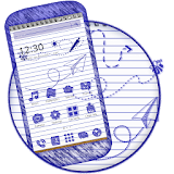 Drawing Note School Theme icon