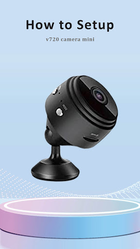 v720 camera mini App Guide Screen 2