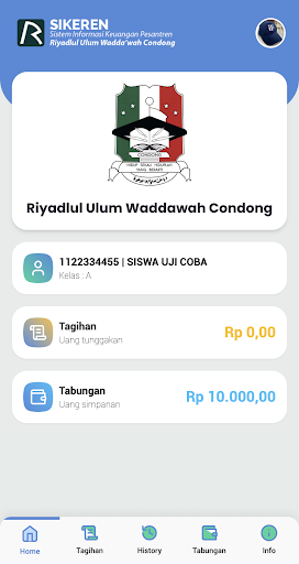 Android application SIKEREN CONDONG screenshort